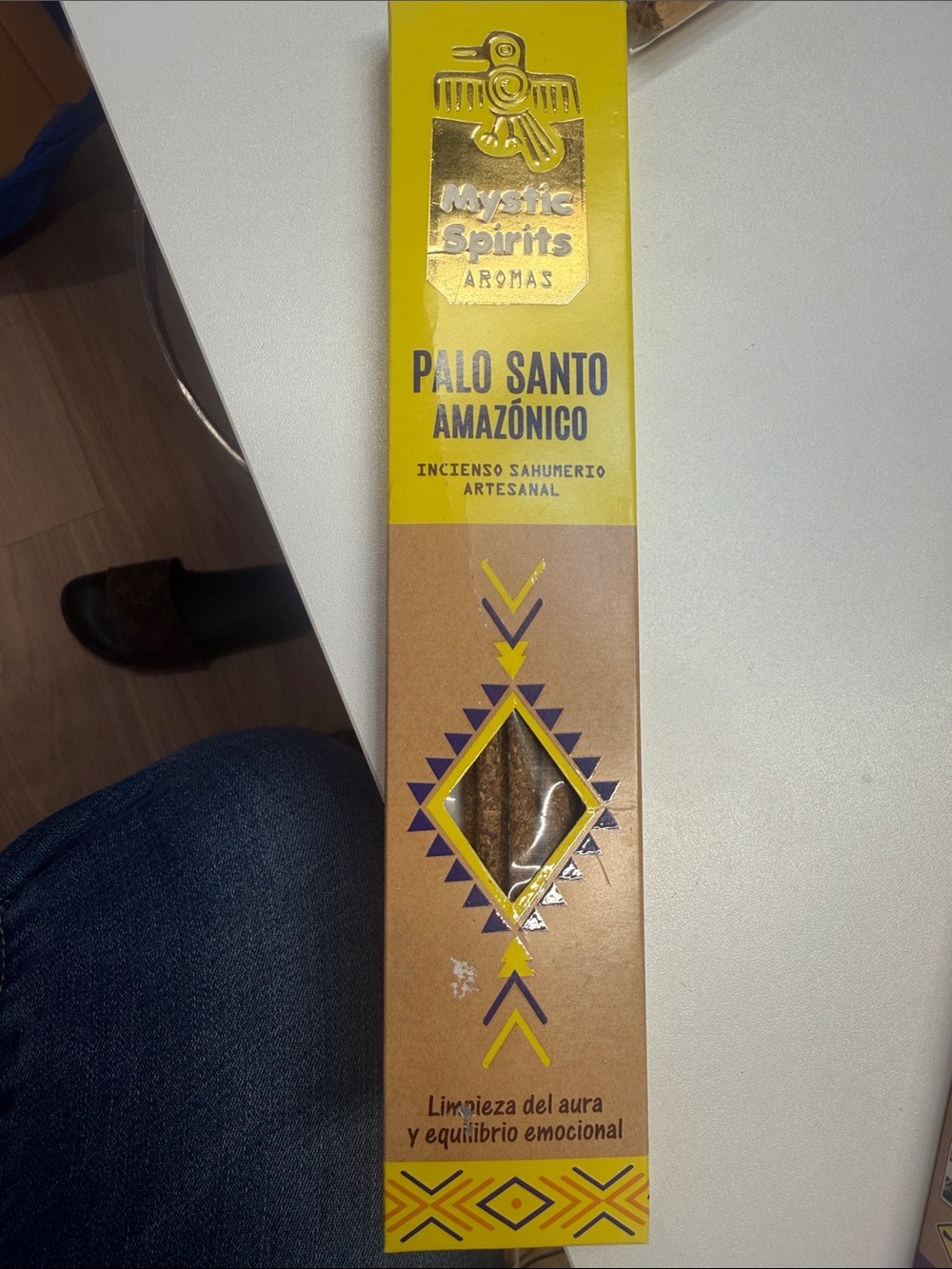 Palo Santo Amazónico Incense - Yellow & Brown